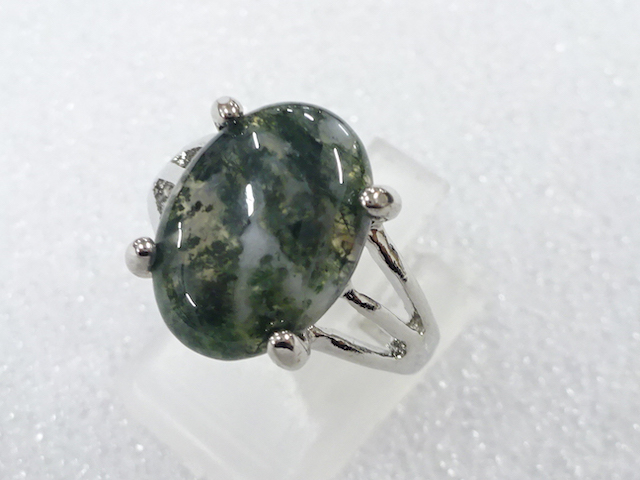 NATURAL STONE FASHION RING / JP SIZE 14
